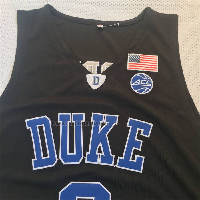 Camiseta NCAA Duke Blue Devils Cam Reddish Negro
